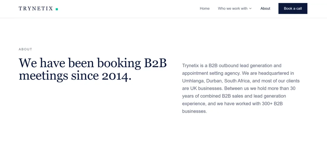 Trynetix website